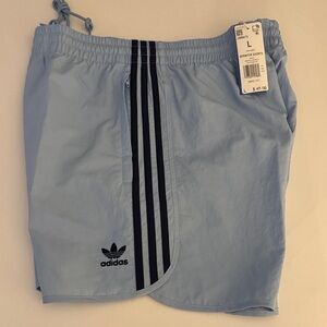Adidas Running Shorts Mens Large Zip Pockets Sprinter